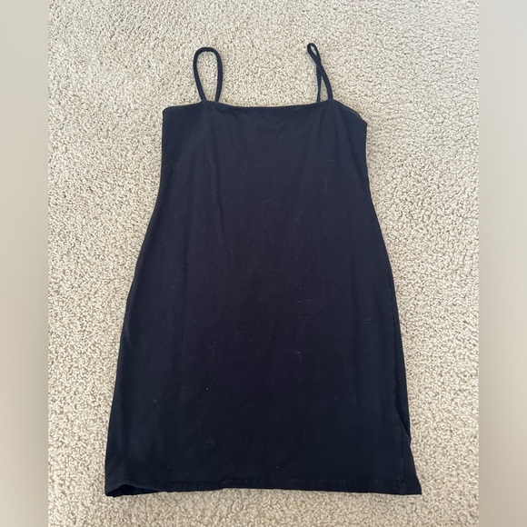 black mini dress fits medium to large - Picture 1 of 3